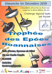 Trophée des épées Roannaises @ Gymnase Mâtel