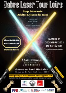 Découverte et pratique du sabre laser @ Gymnase Paul Michelon - St Etienne