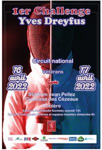 1er challenge Yves Dreyfus - CN épée vétérans @ AUBIERE
