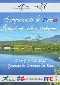 Championnats de France fleuret et sabre vétérans @ DIVONNE les BAINS